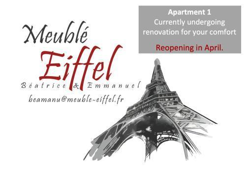 Beatrice et Emmanuel Meublé Eiffel Aparthotel París Exterior foto